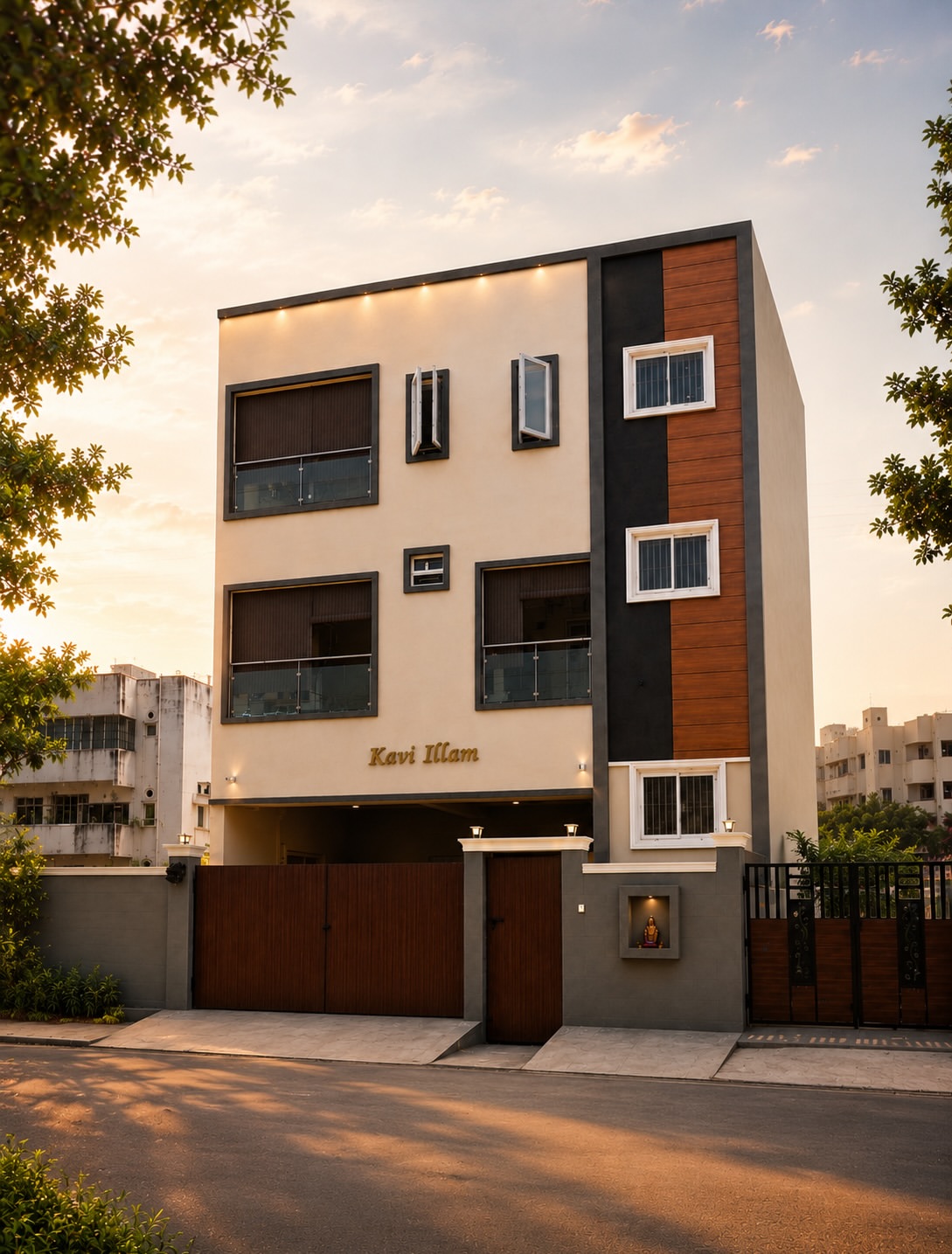 Kavi Illam, completed residence